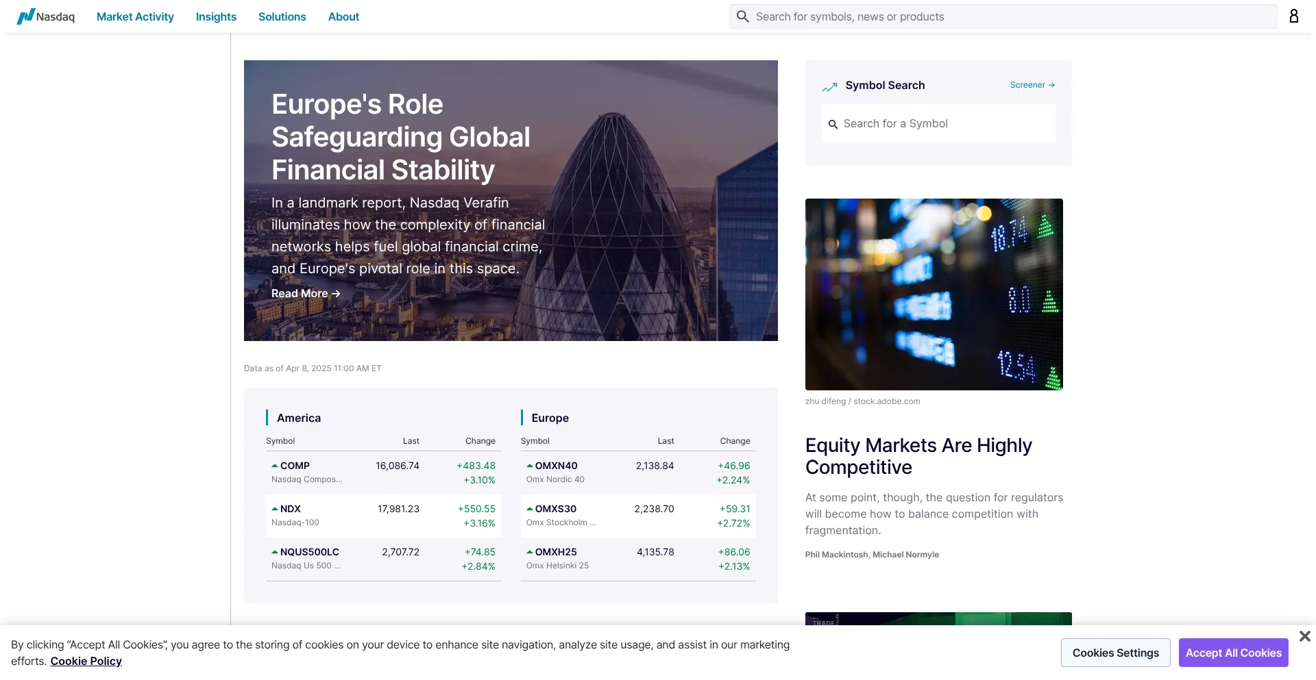 Nasdaq.com 安全可靠吗？