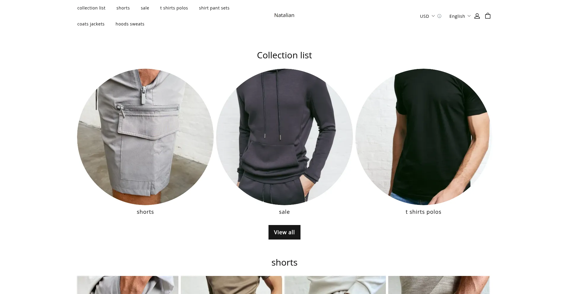 Website screenshot of Natalian.live