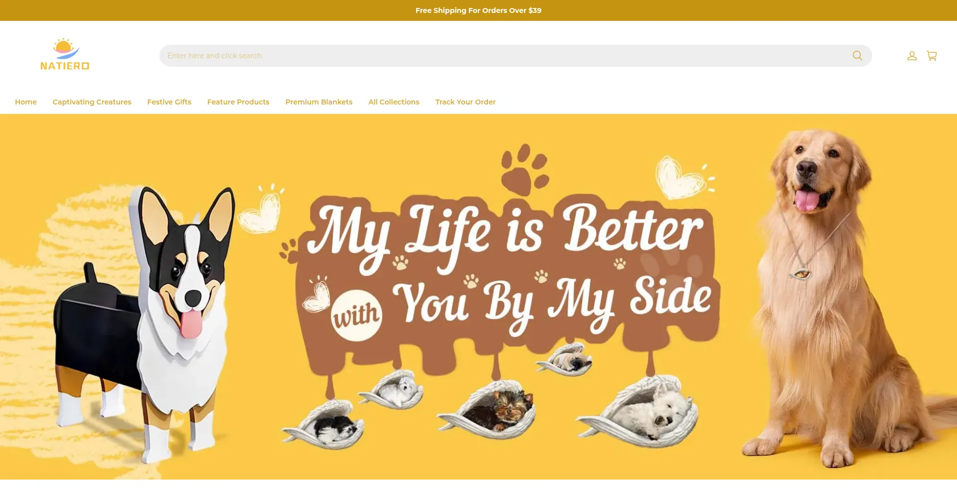 Natiero.com Screenshot