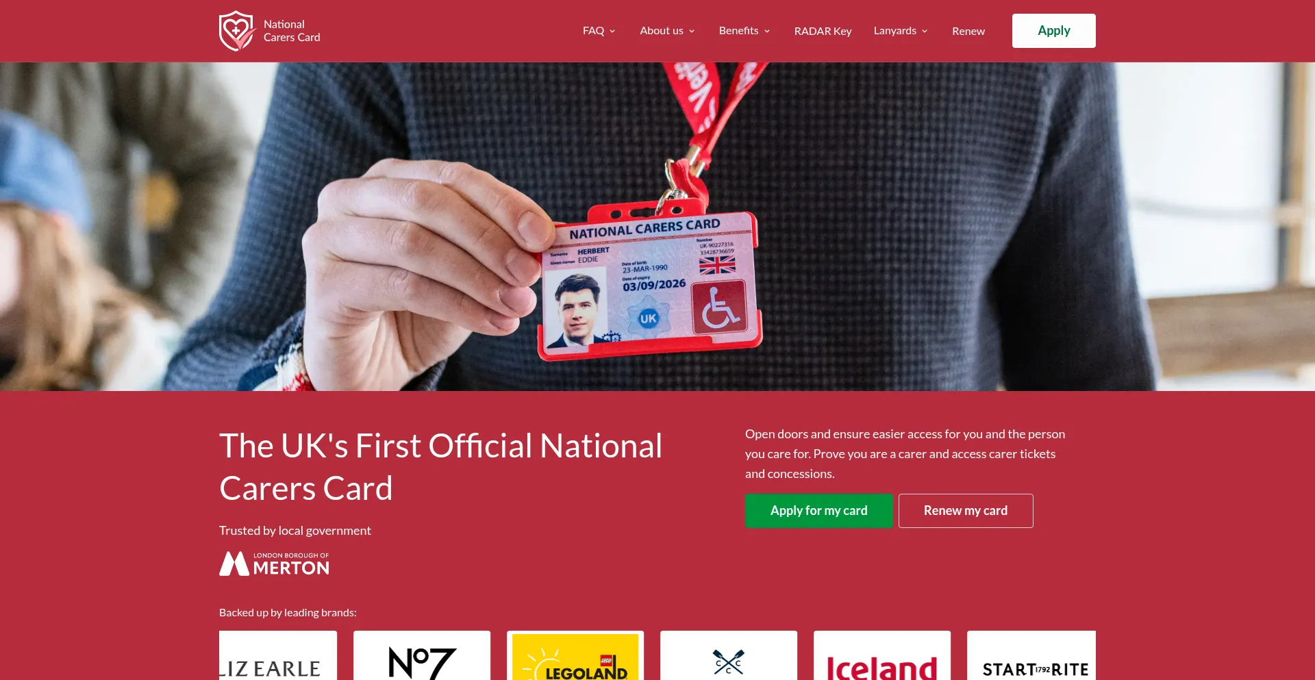 Nationalcarerscard.org.uk