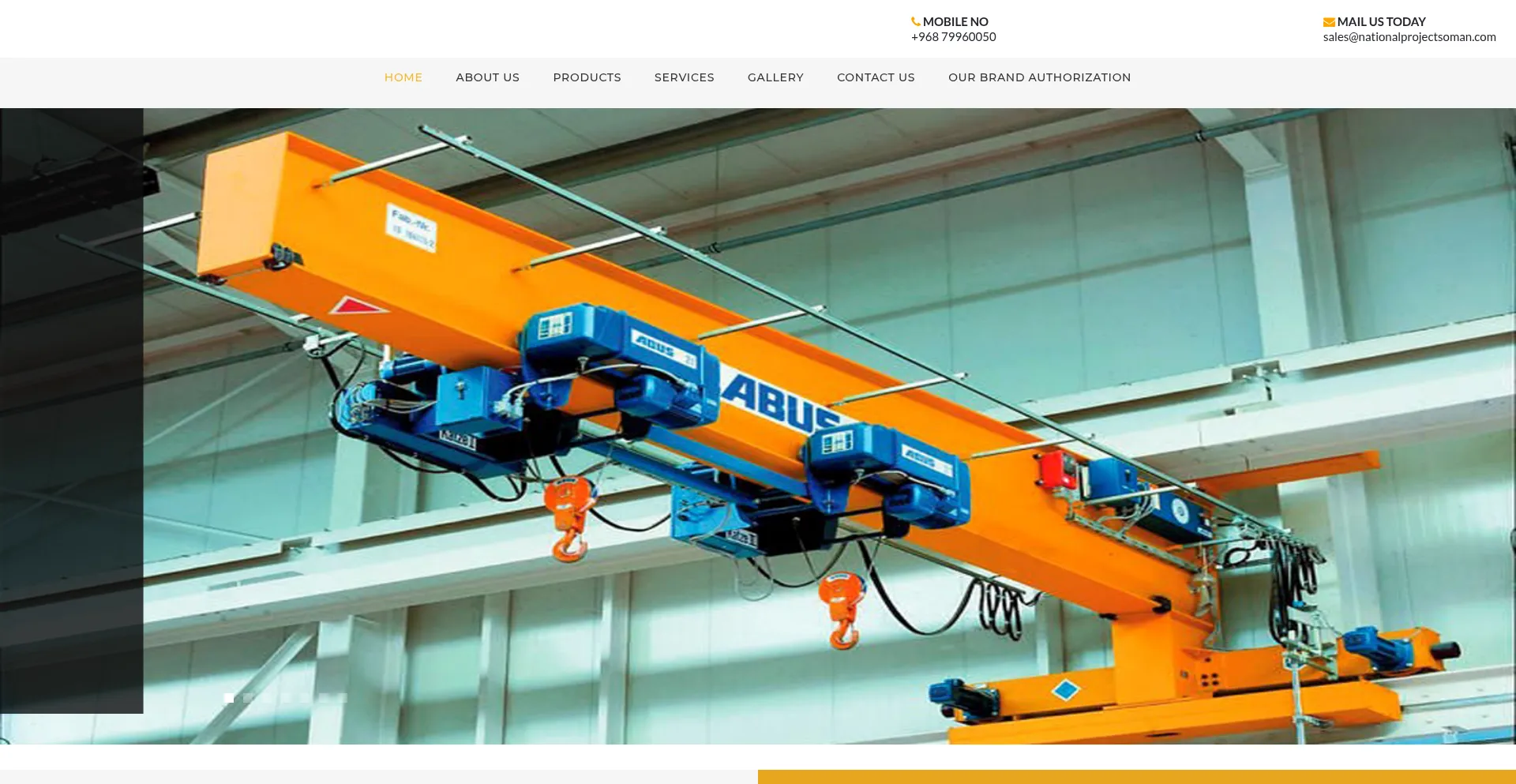 Nationalprojectsoman.com Screenshot