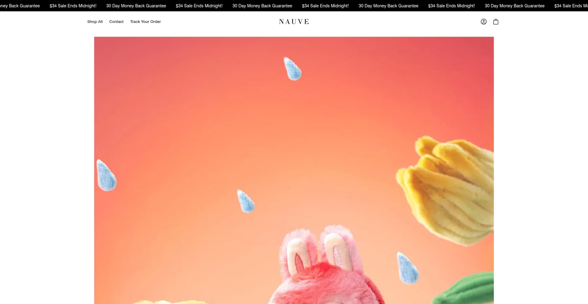 Website screenshot of Nauve.co
