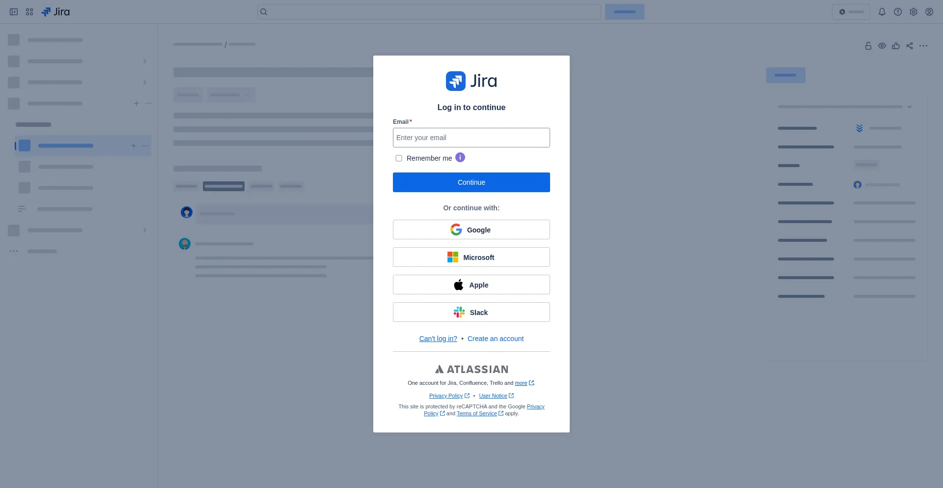 Website screenshot of Nbc-payments.atlassian.net