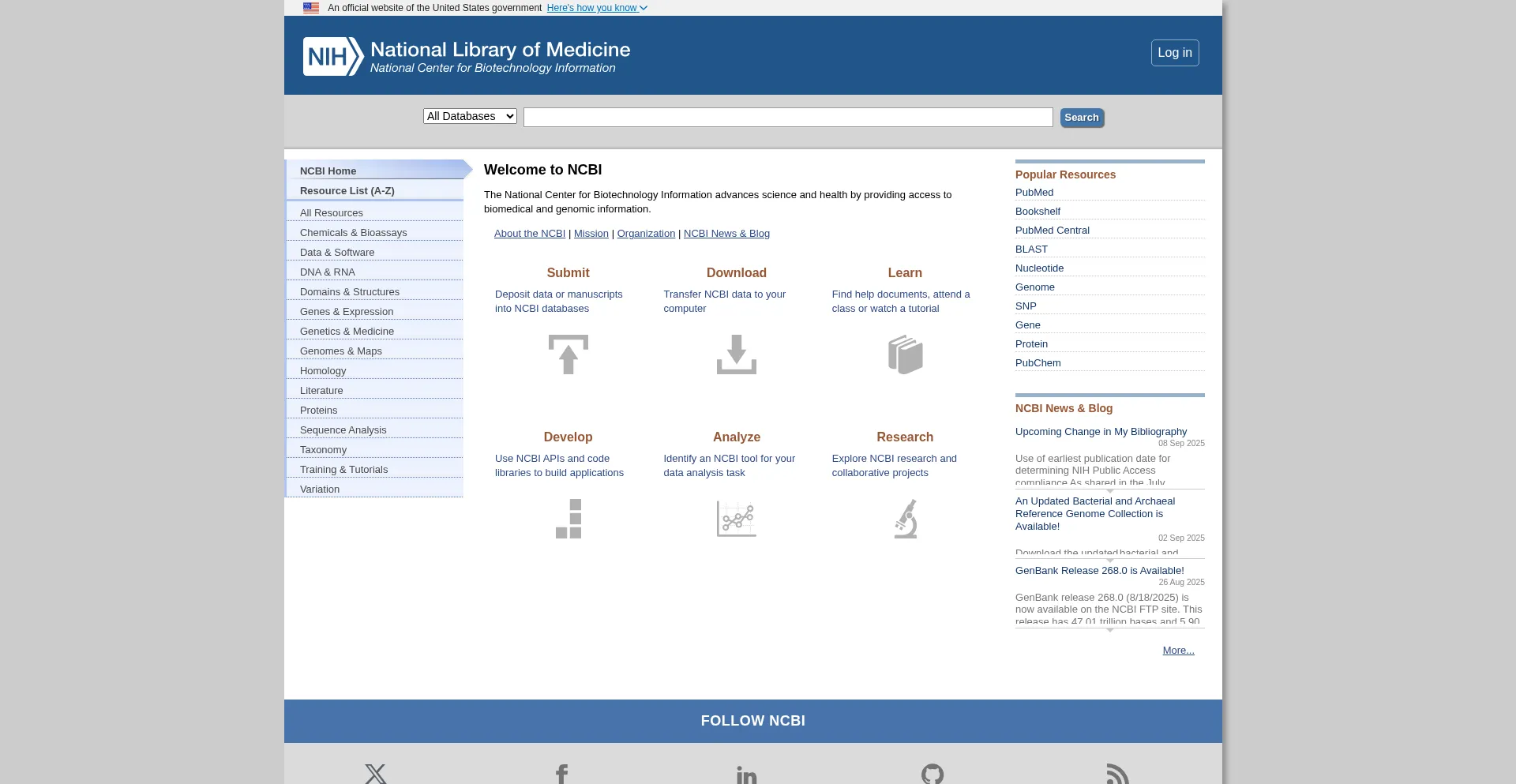 Ncbi.nlm.nih.gov 安全可靠吗？