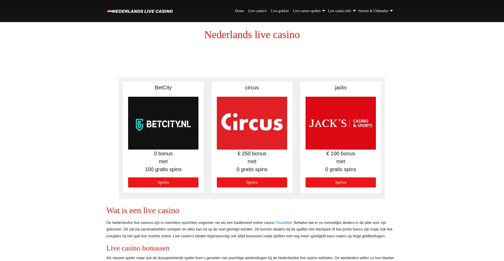 Nederlandslivecasino.net