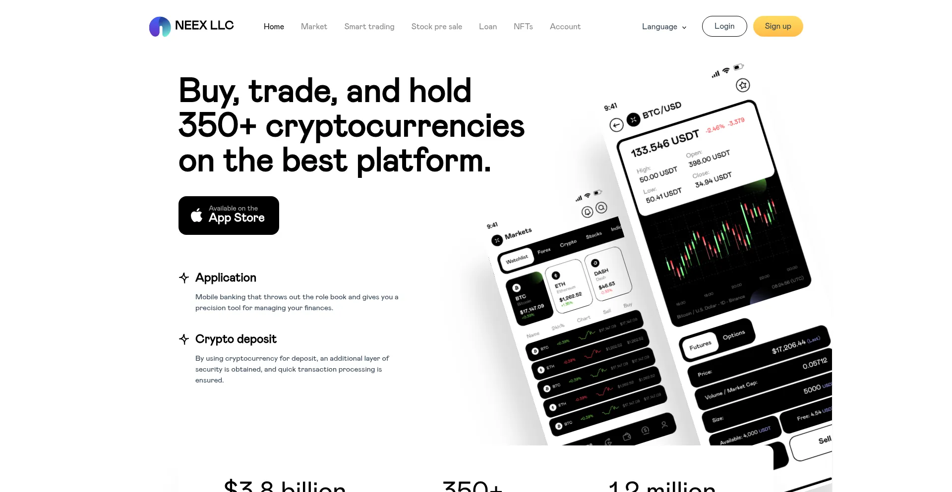 Website screenshot of Neexllc-max.net