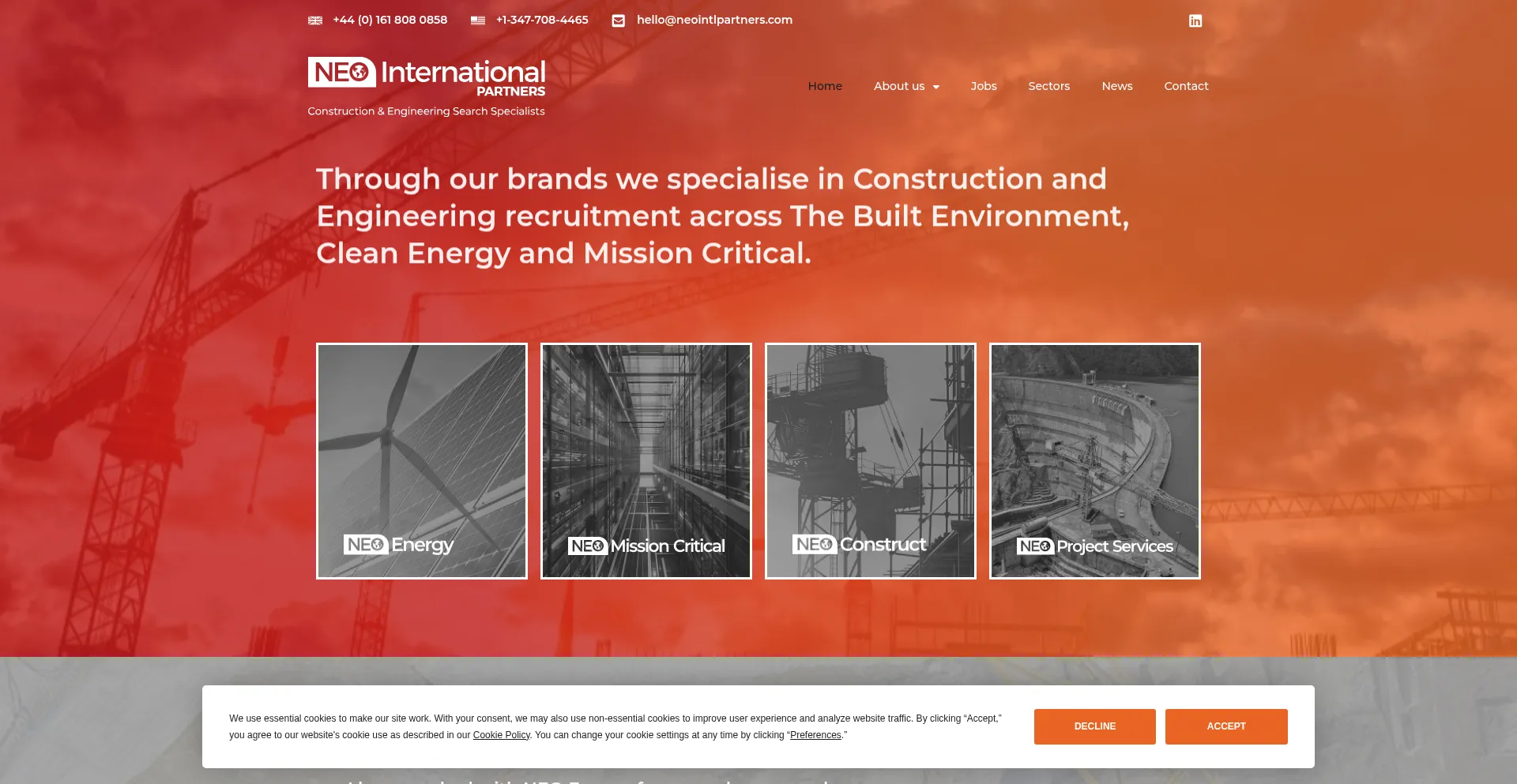 Neointlpartners.com Screenshot