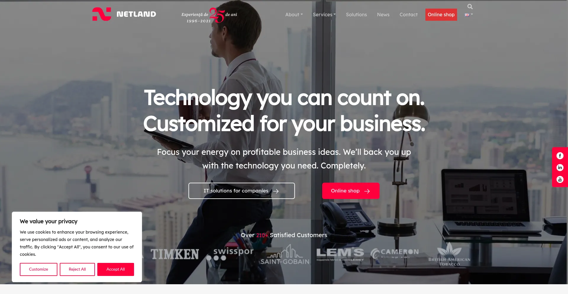 Netland.ro Screenshot