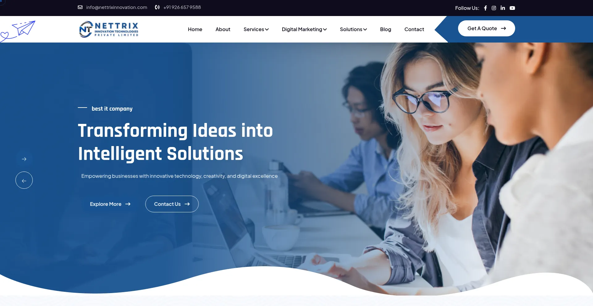 Nettrixinnovation.co.in