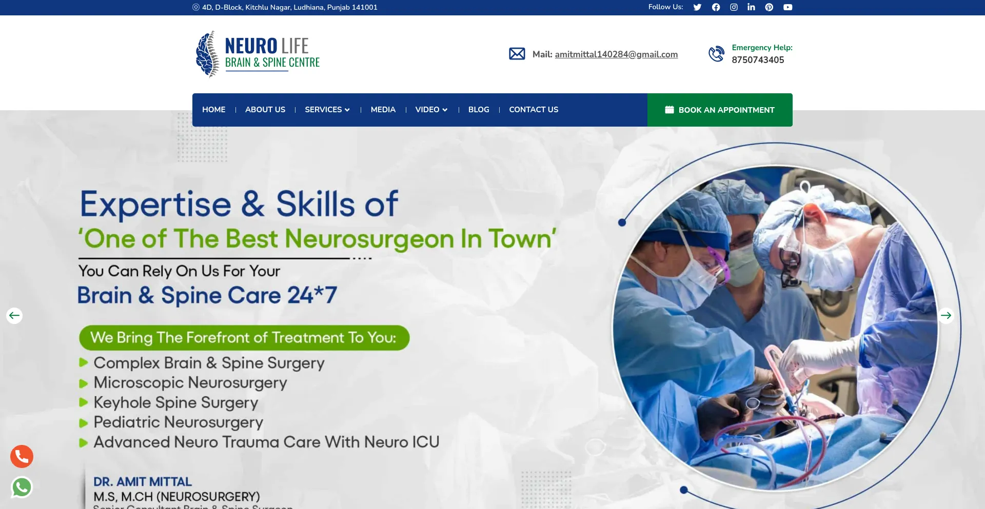 Neurolifebrainandspine.com 安全可靠吗？