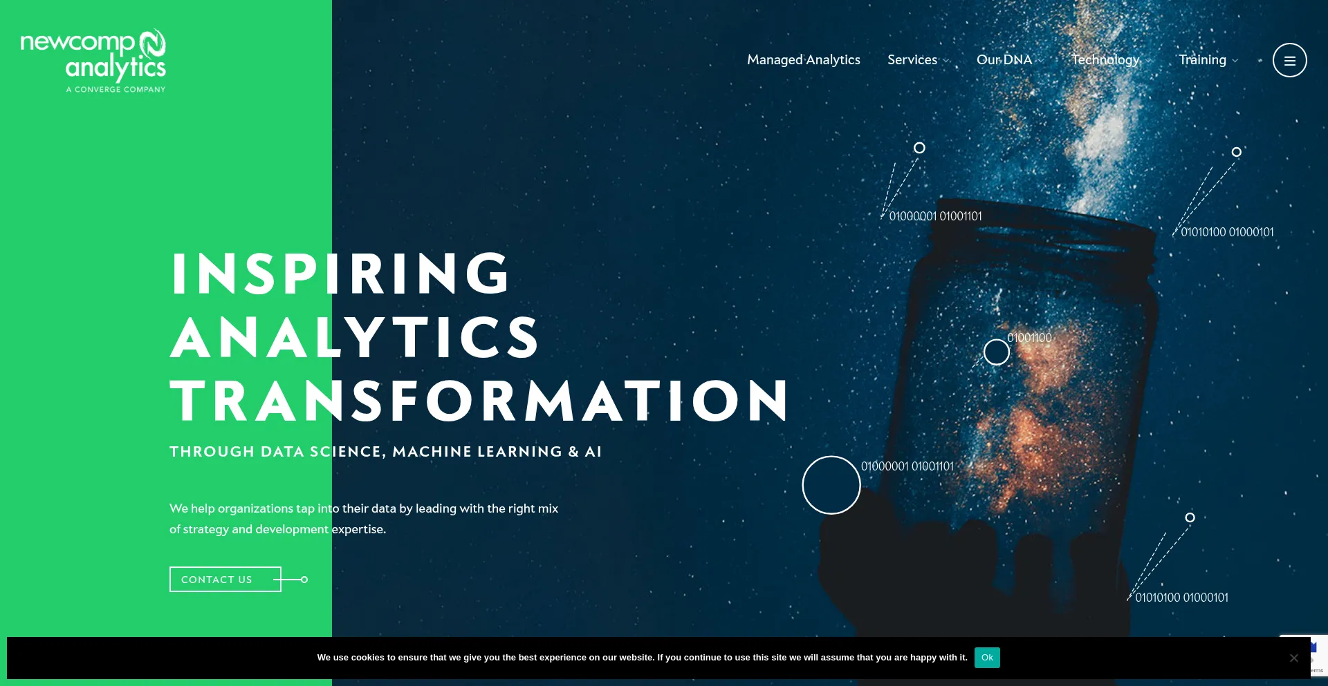 Website screenshot of Newcomp.co.in