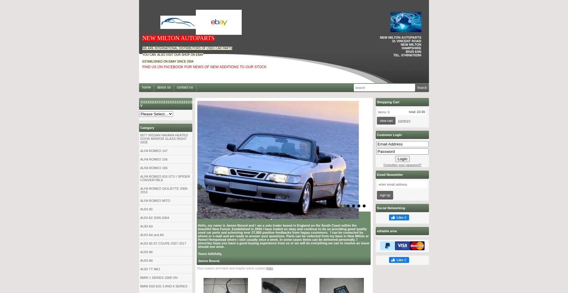 Newmiltonautoparts.com 安全可靠吗？