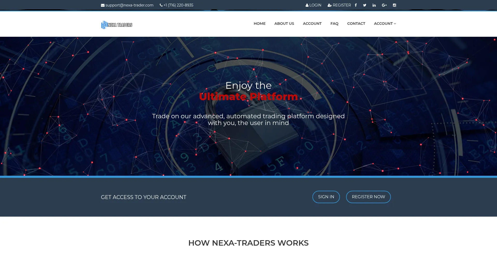 Nexa-trader.com 安全可靠吗？