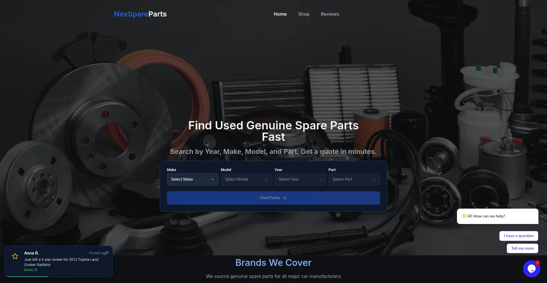 Nexspareparts.com