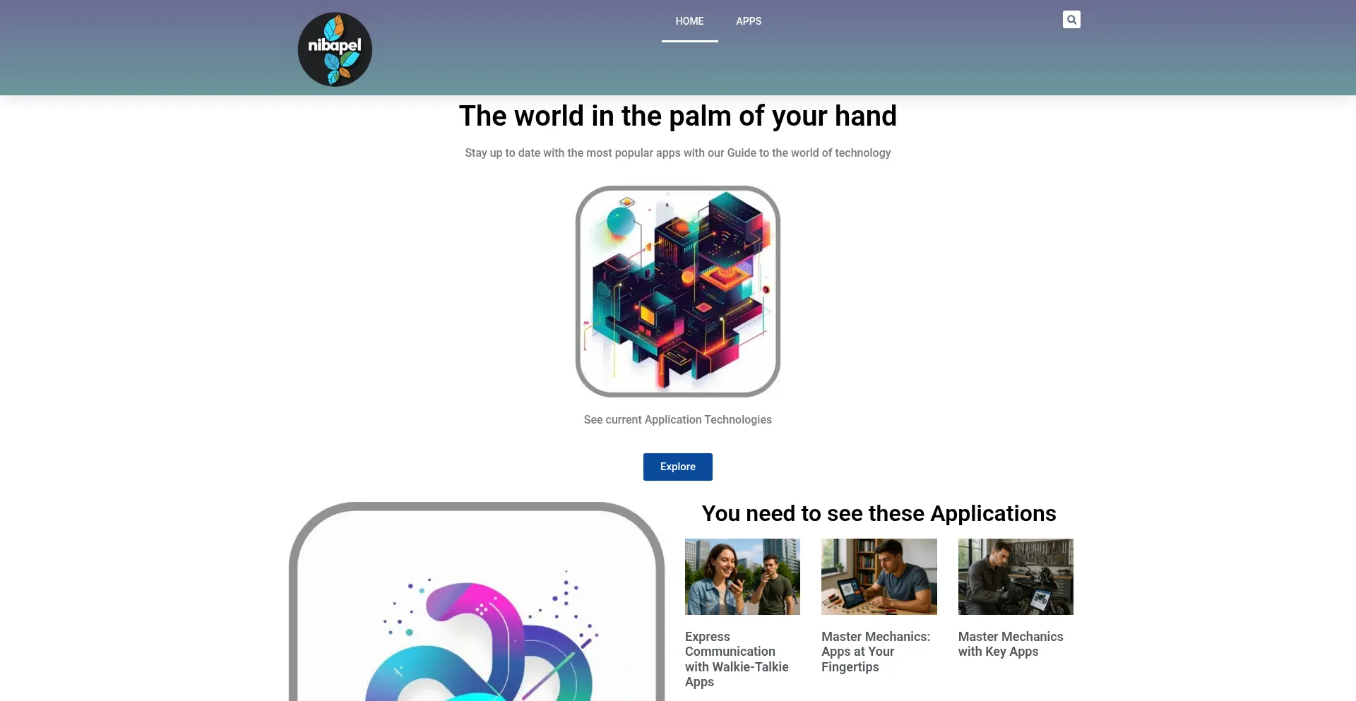 Nibapel.com Screenshot