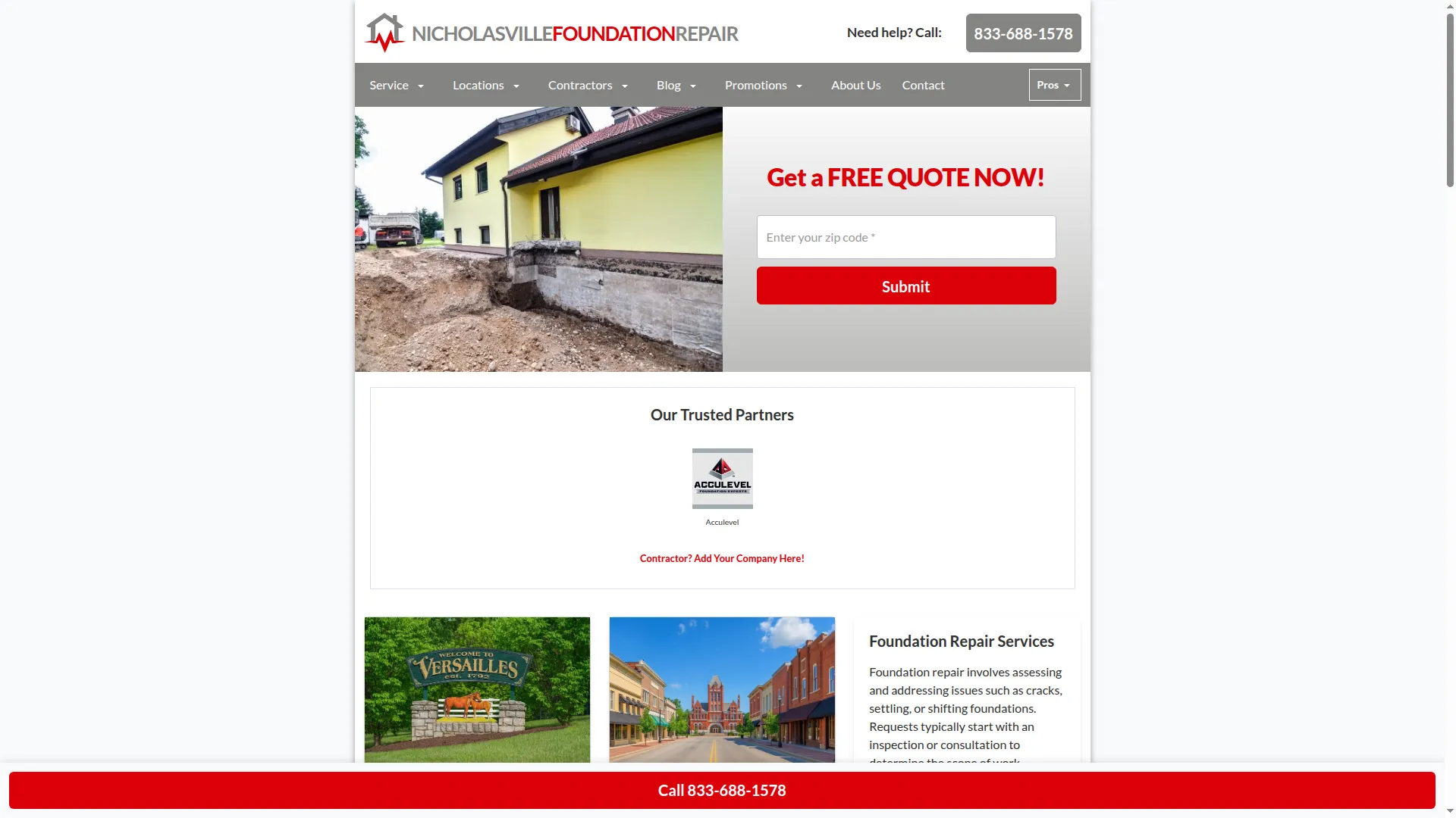 Nicholasvillefoundationrepair.com