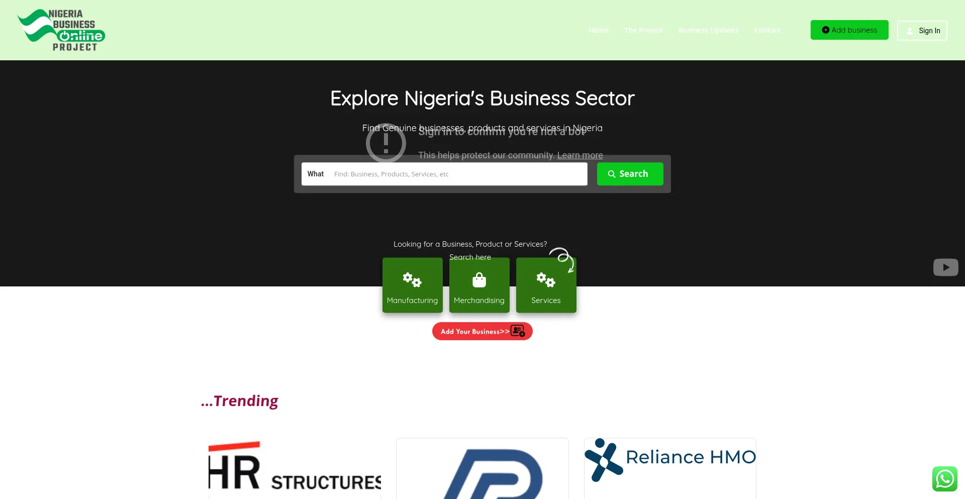 Nigeriabusinessonline.com 安全可靠吗？