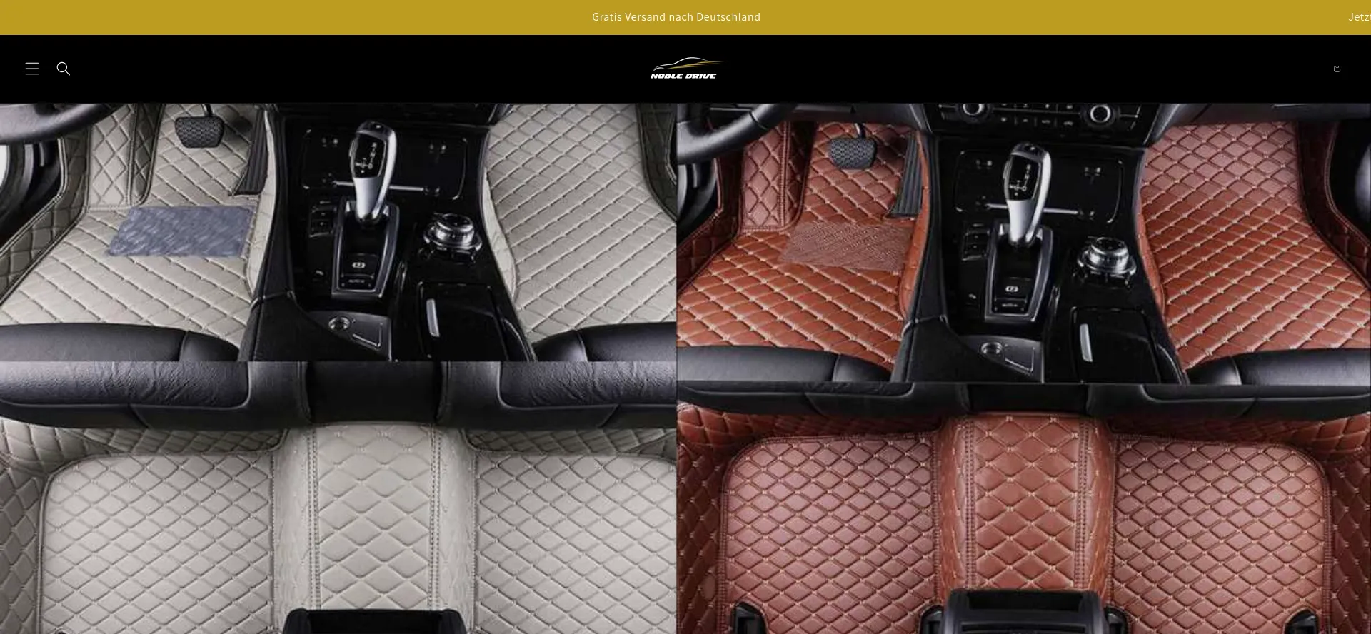 Website screenshot of Nobledrive.at