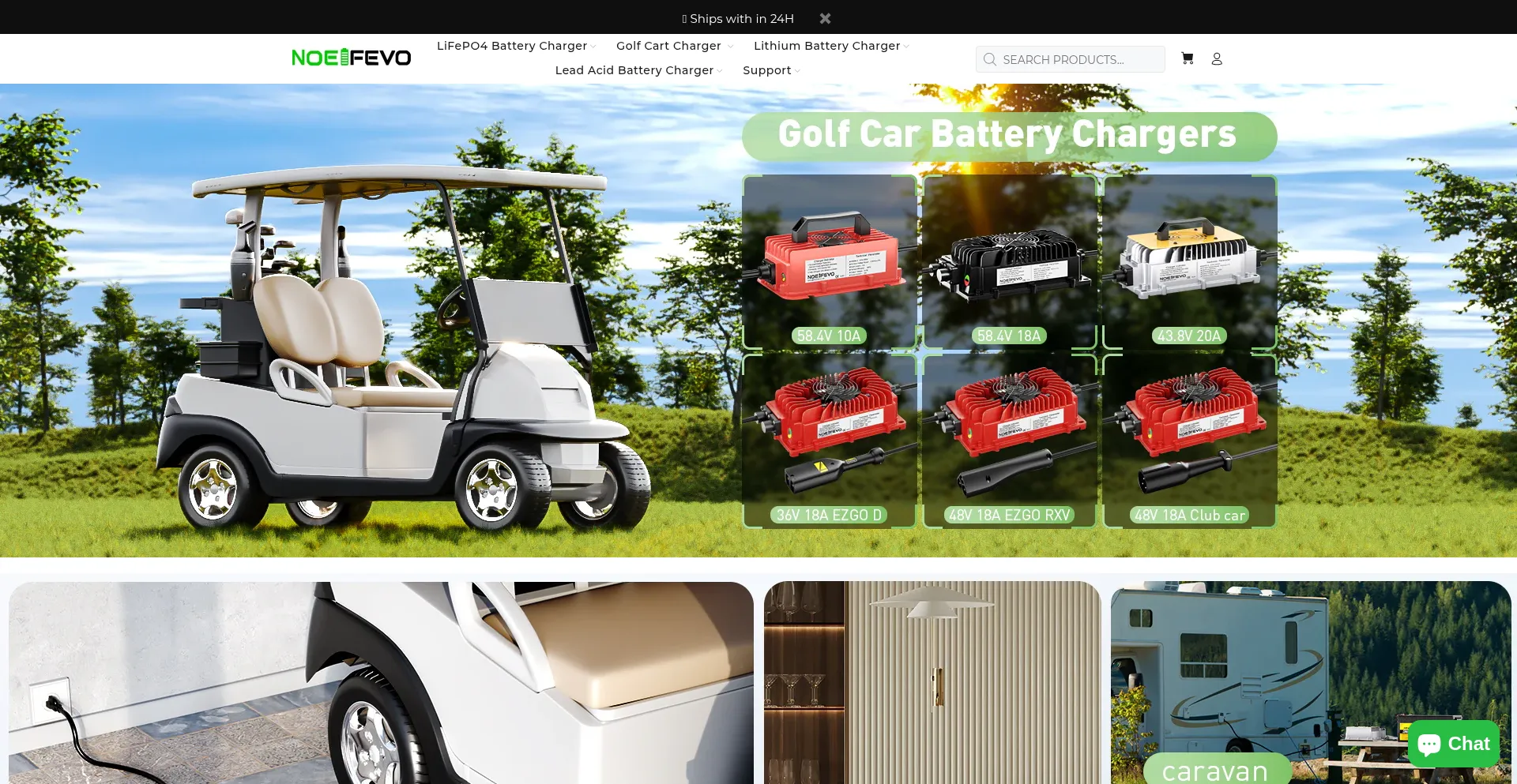 Website screenshot of Noeifevo.com