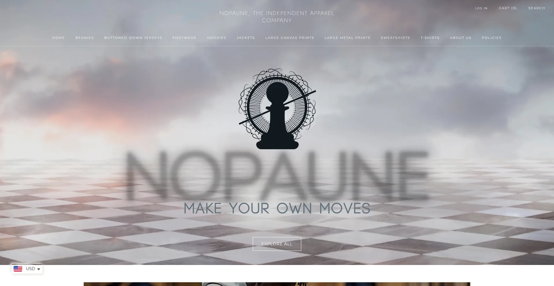 Nopaune.com Screenshot
