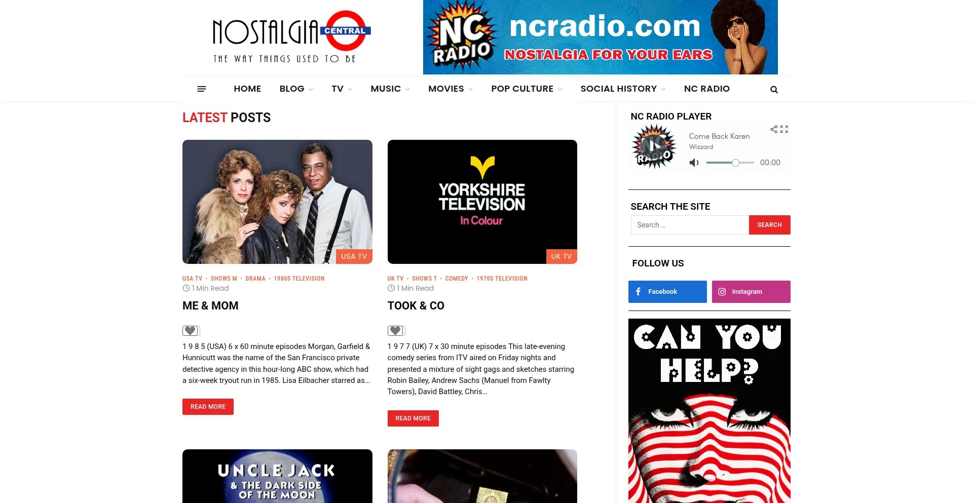 Nostalgiacentral.com