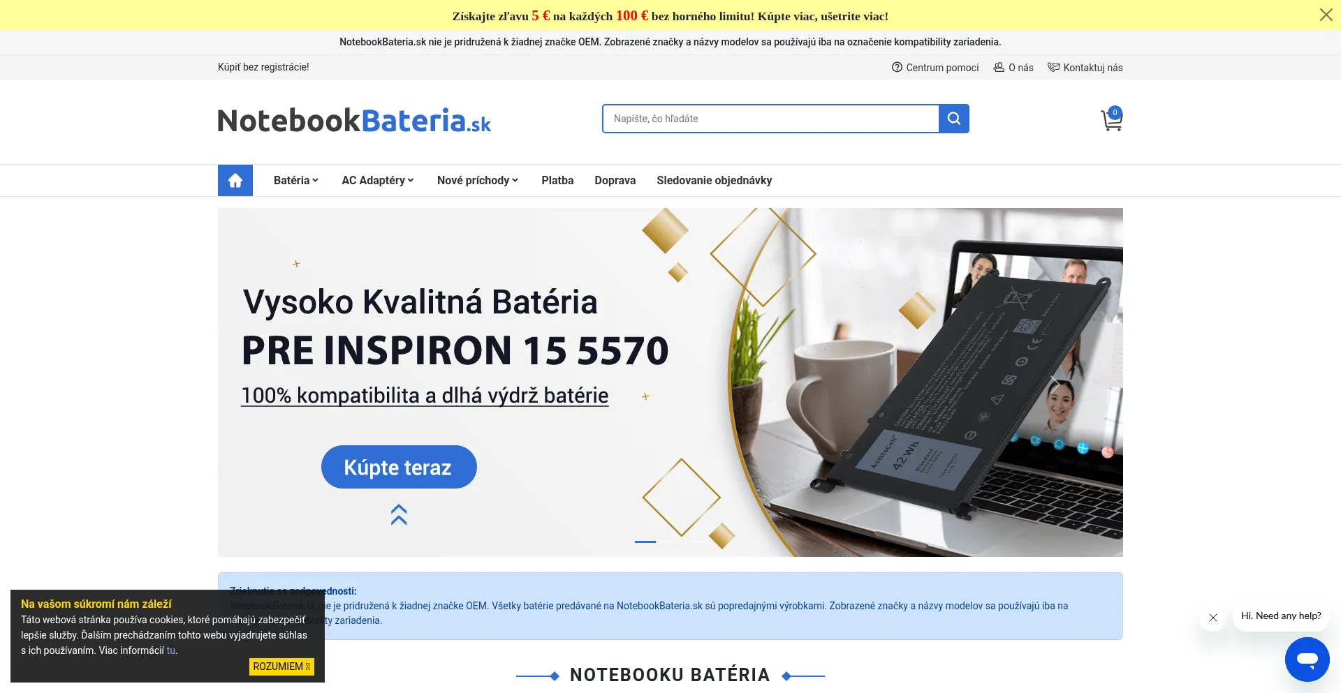 Notebookbateria.sk