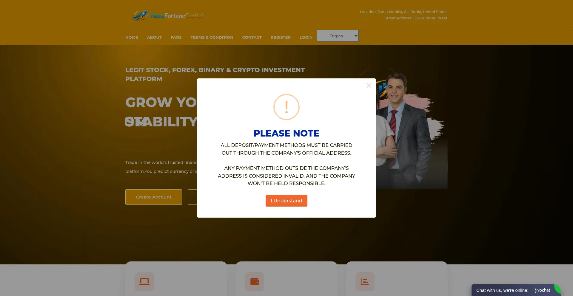 Novafortunecapital.com