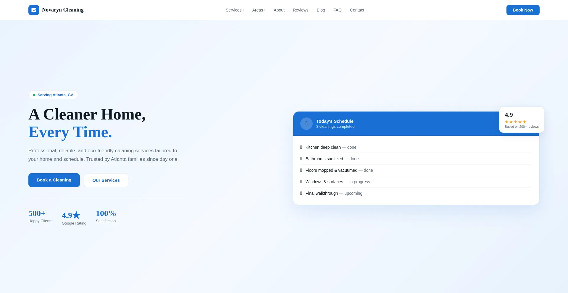 Novaryncleaning.online