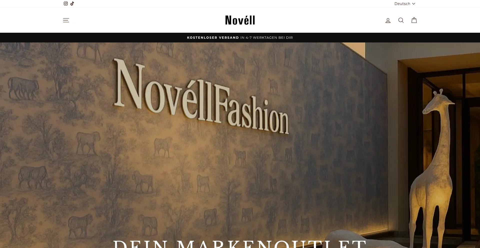 Novellfashion.store Screenshot