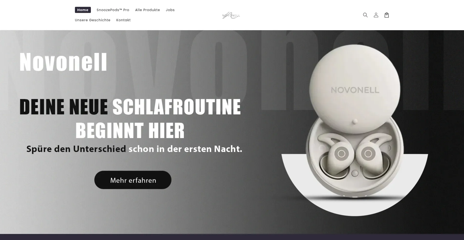 Novonell.com Screenshot