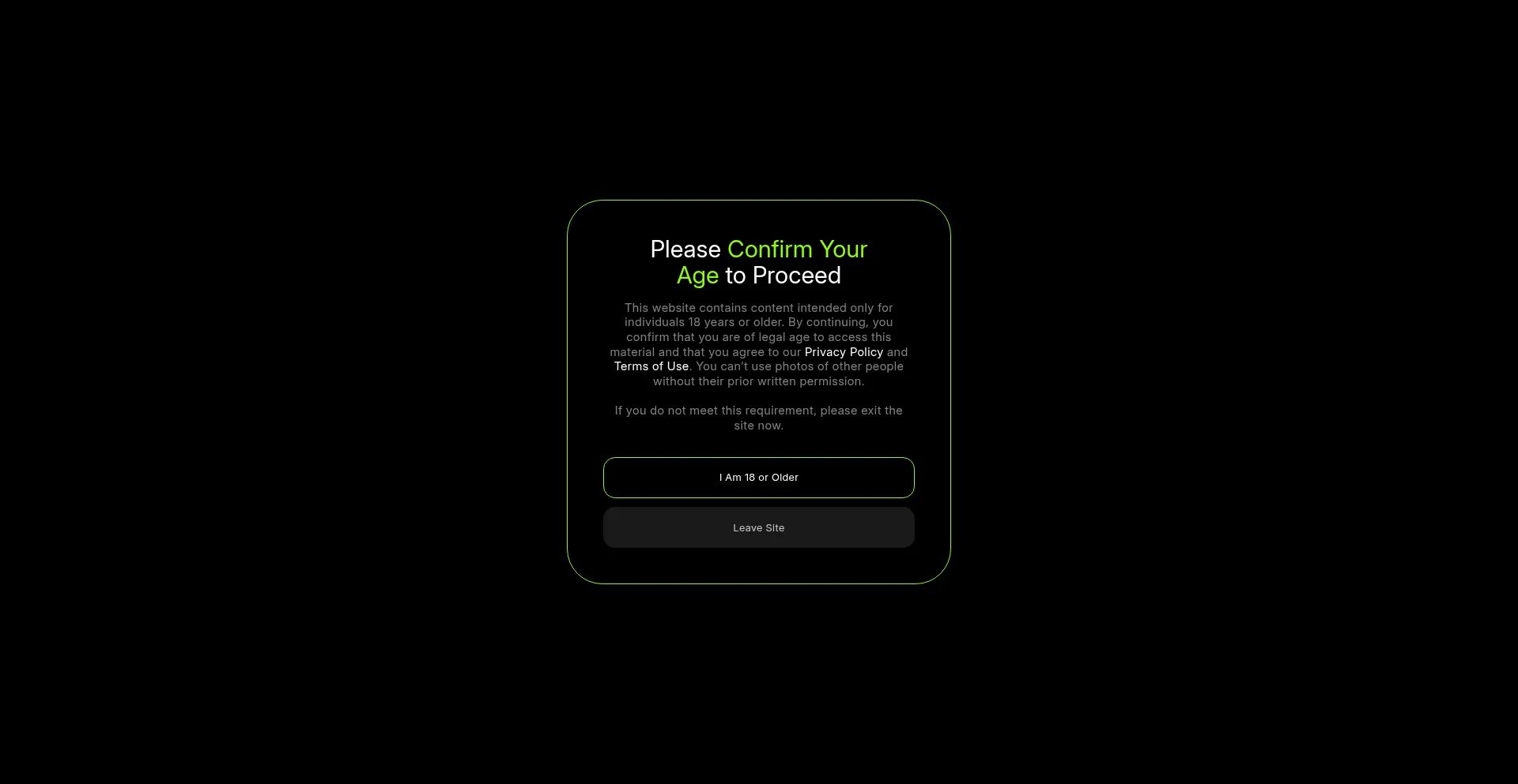 Website screenshot of Nudify-ai.app