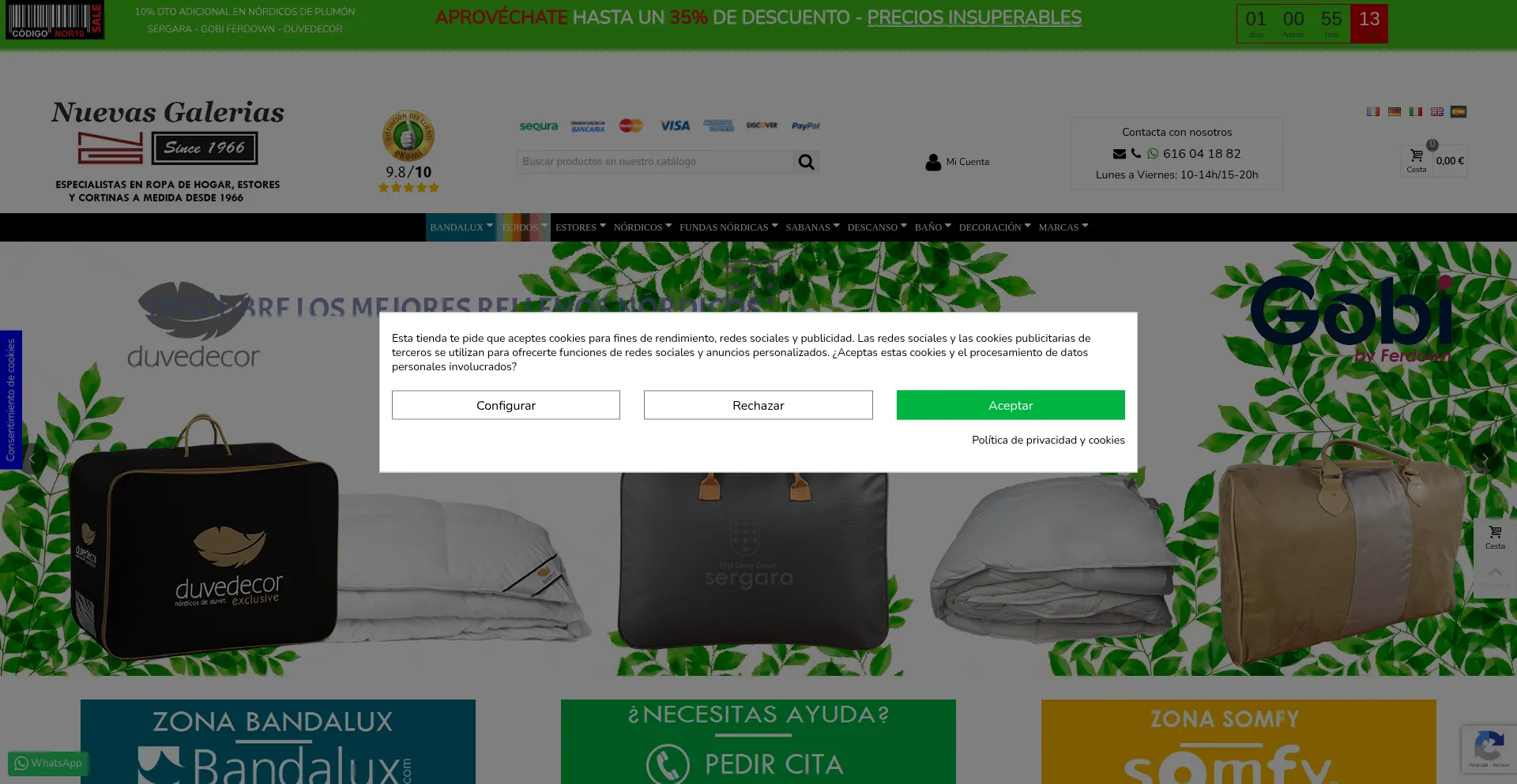 Nuevasgalerias.es Screenshot