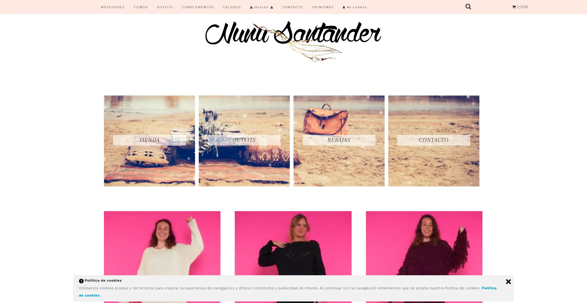 Nunusantander.com Screenshot
