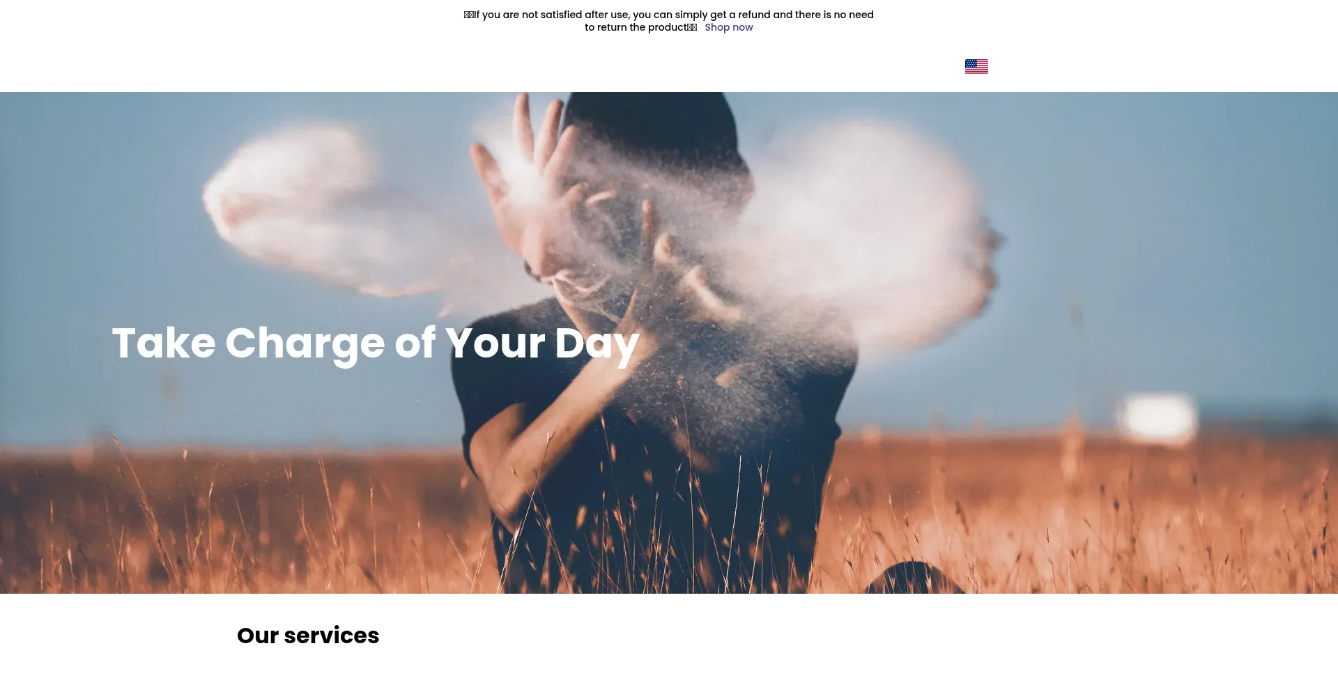 Website screenshot of Nuprex.shop
