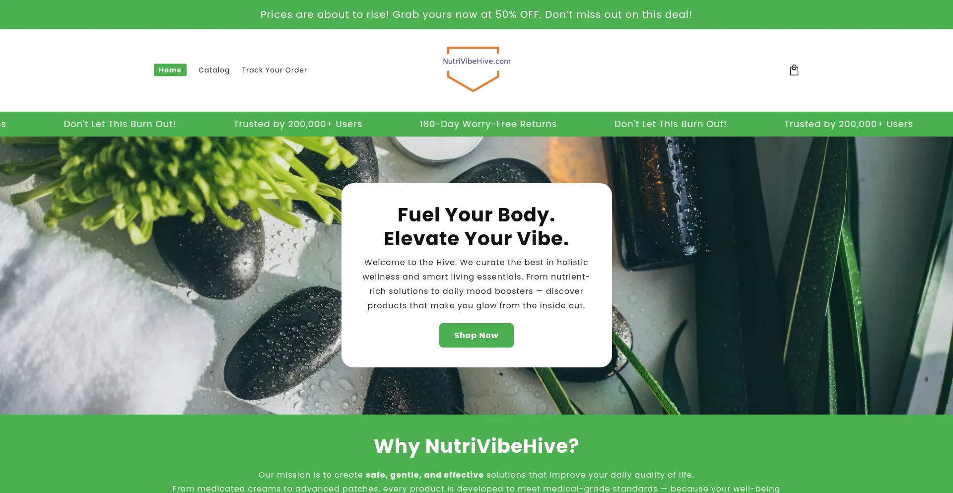 Nutrivibehive.com