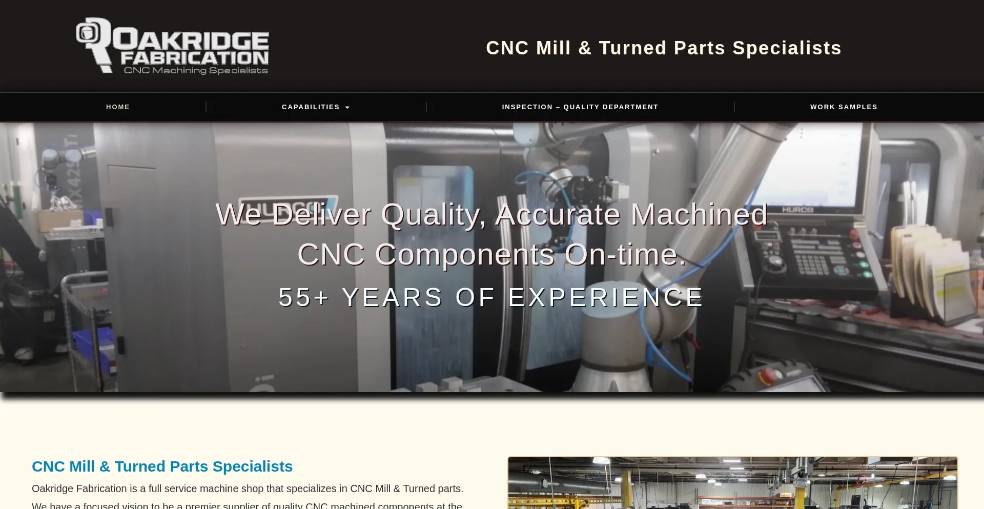Oakridgefabrication.com