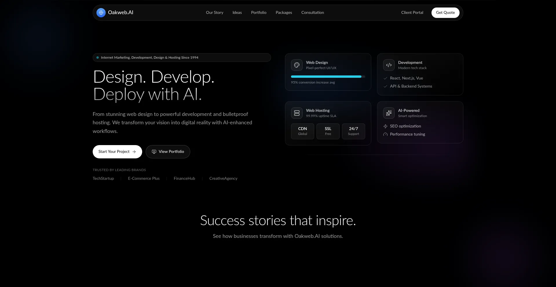 Oakweb.ai 安全可靠吗？