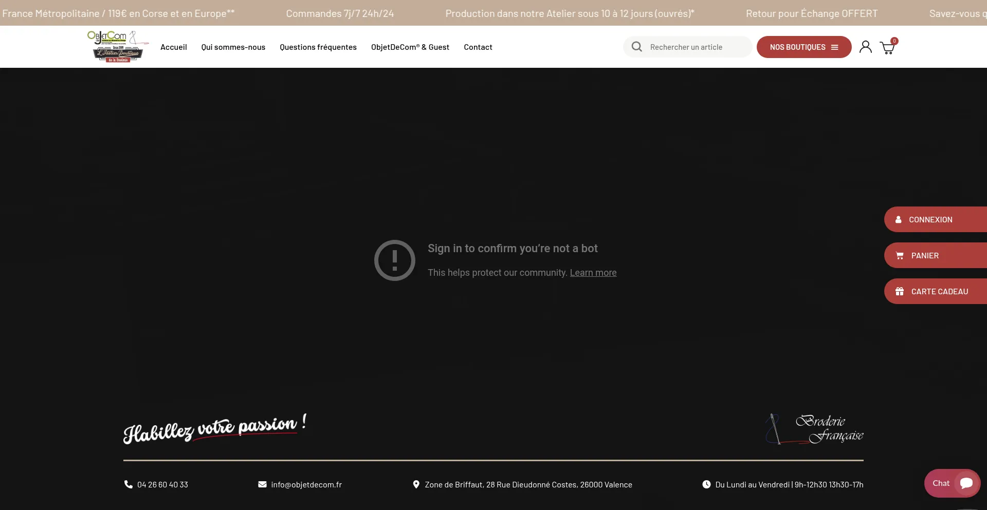 Objetdecom.com 安全可靠吗？