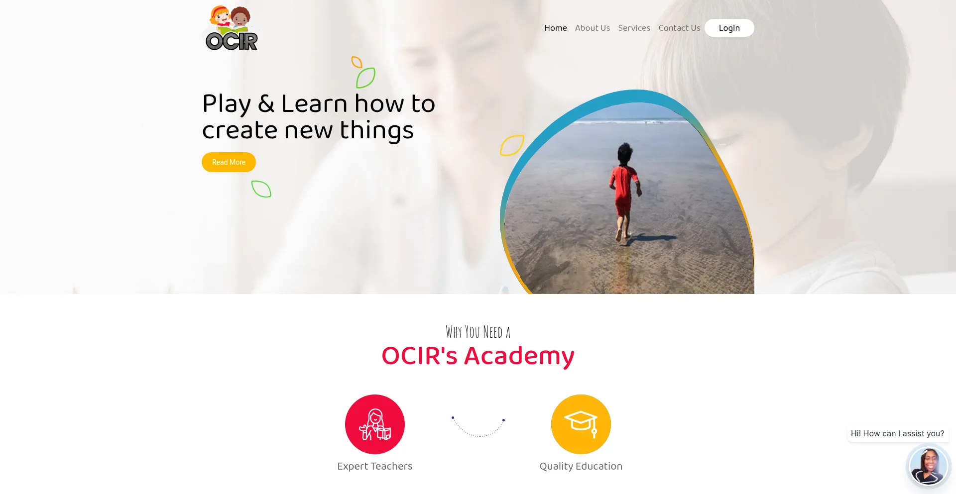 Ocir.co.uk Screenshot