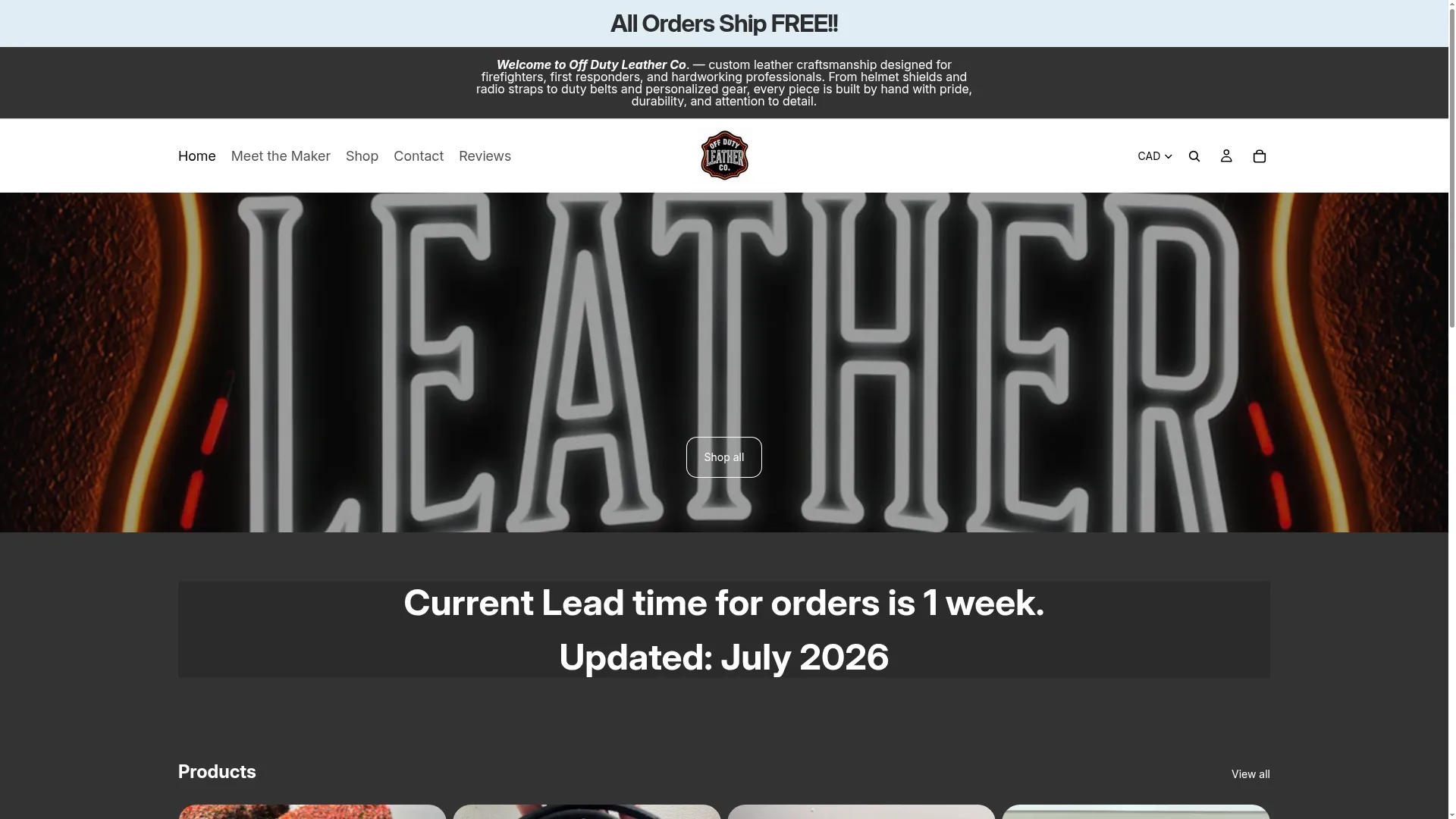 Offdutyleatherco.com