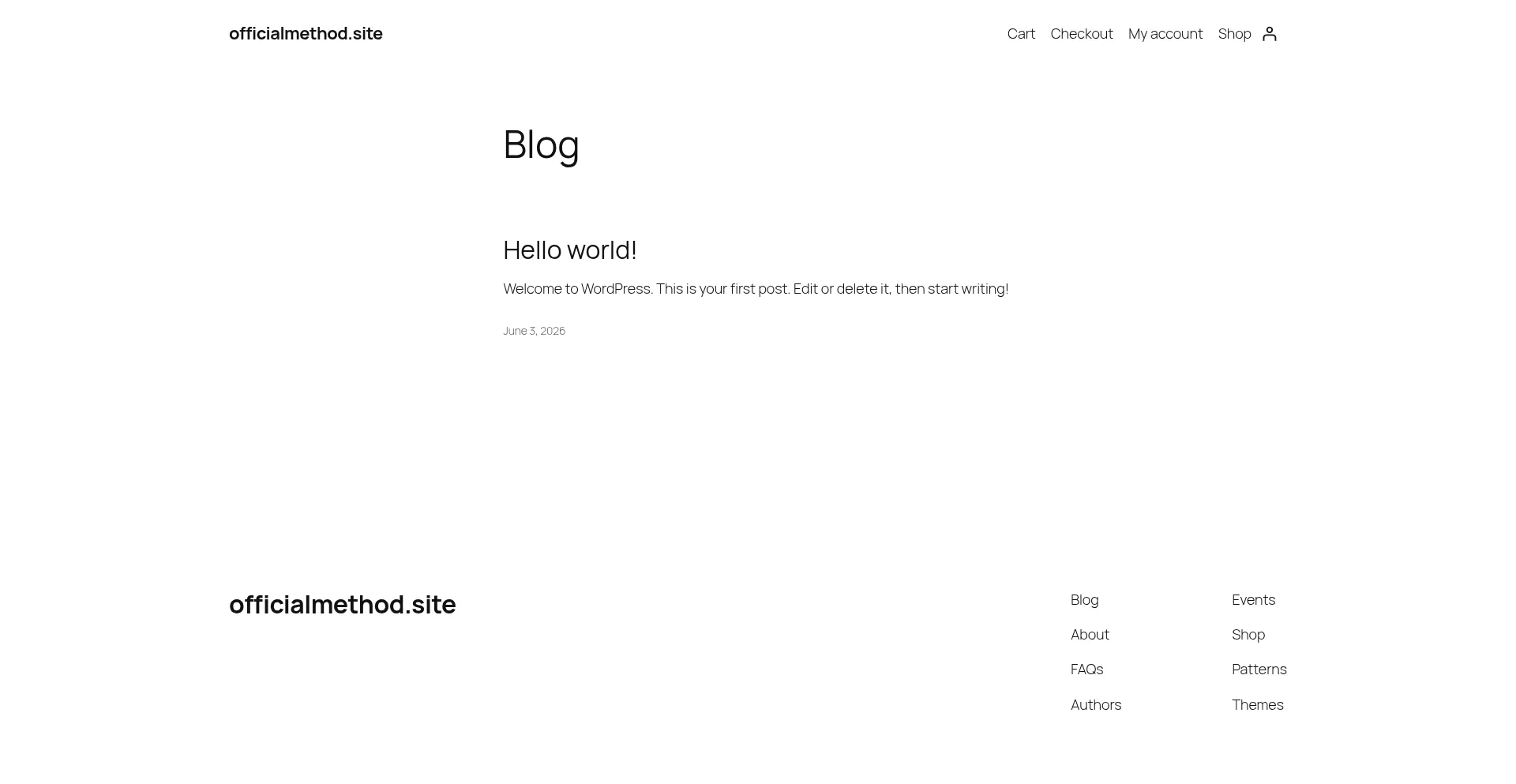 Officialmethod.site