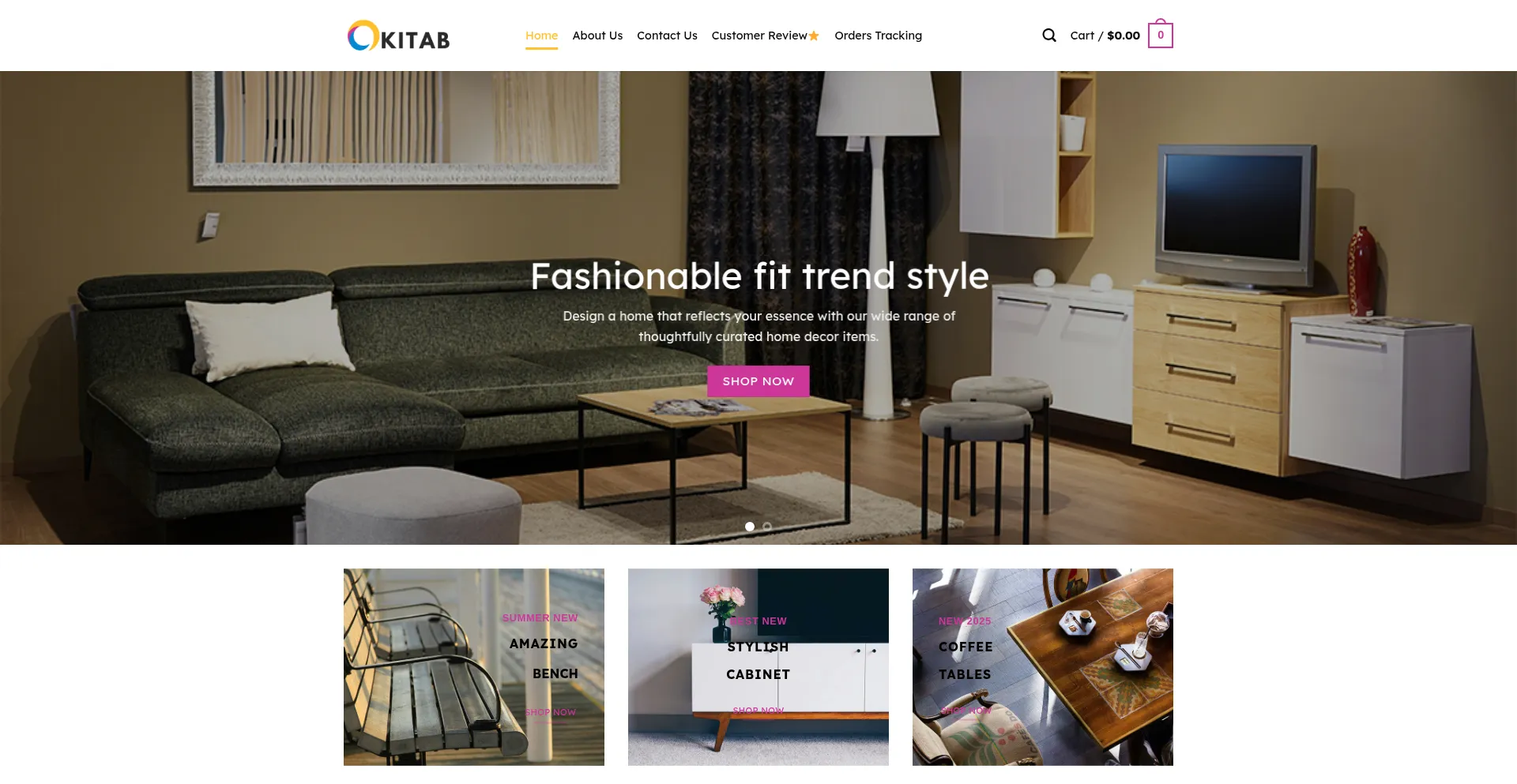 Okitab.com Screenshot