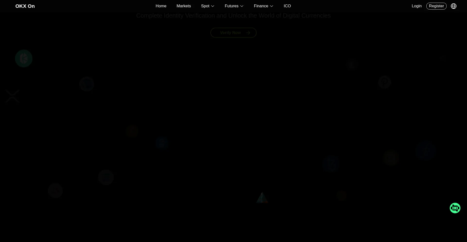 Website screenshot of Okxonze.com