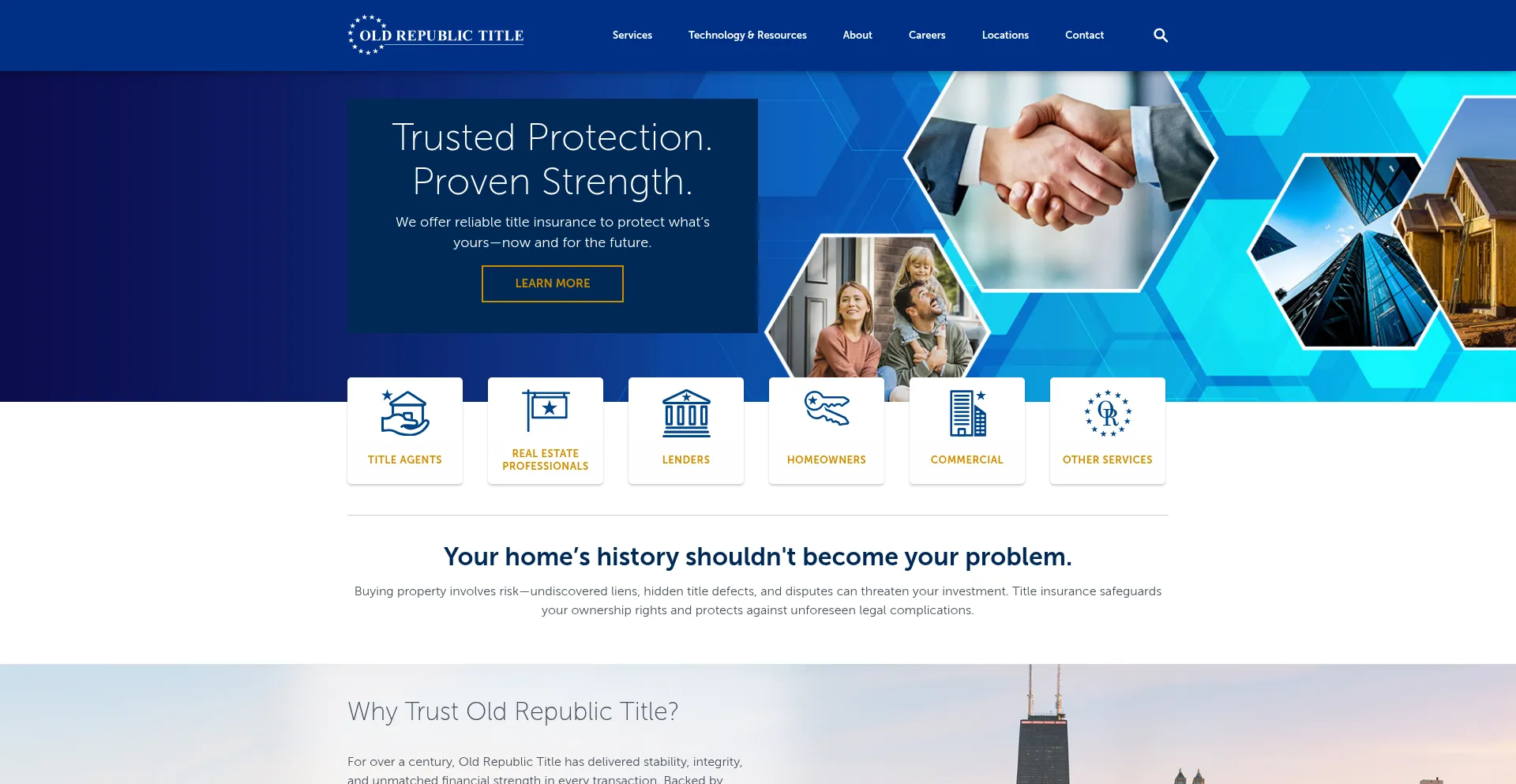 Oldrepublictitle.com Screenshot