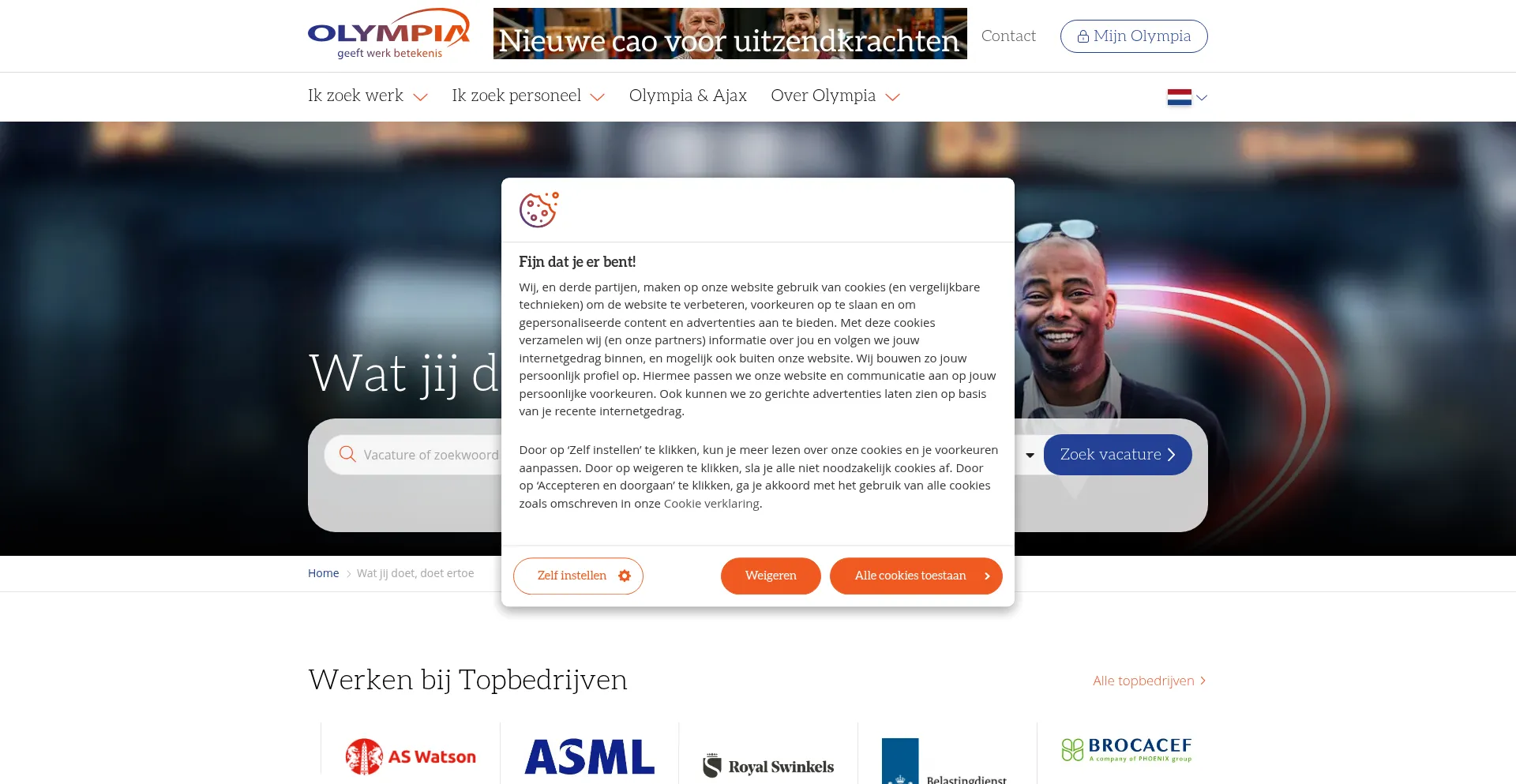 Olympia.nl Screenshot