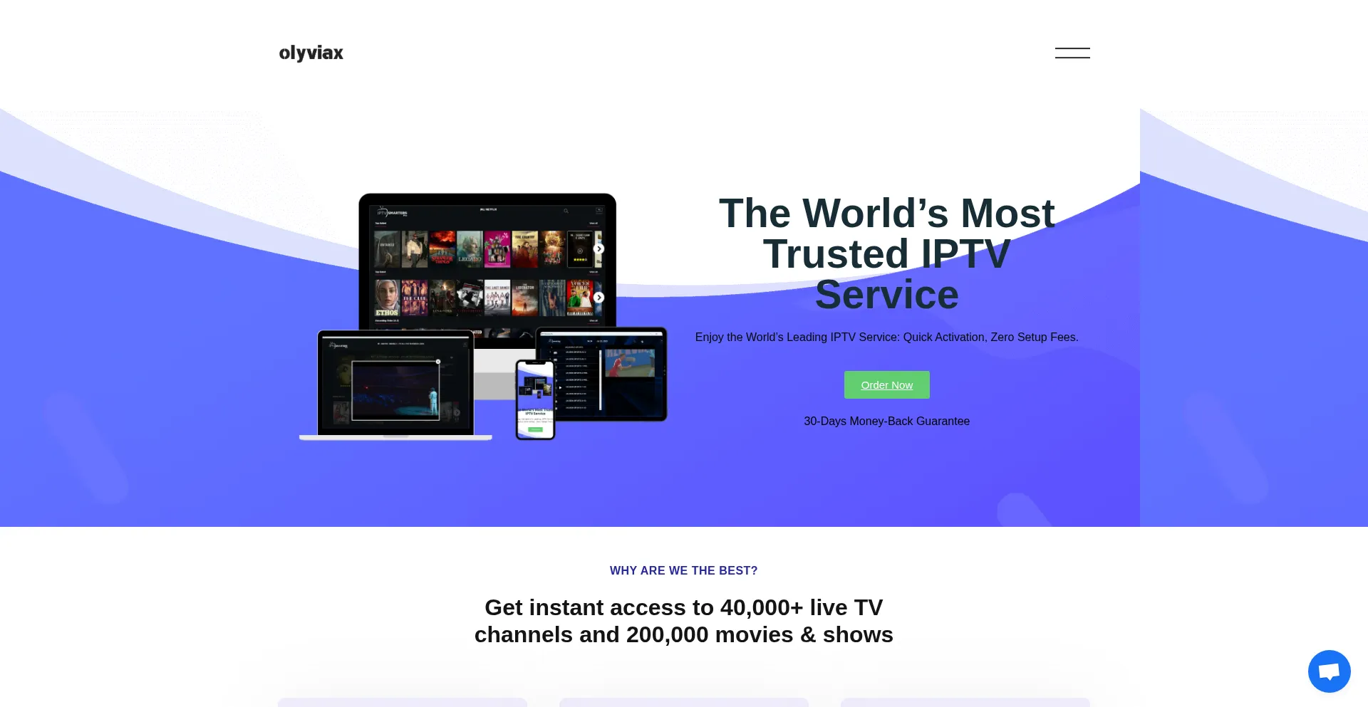 Olyviax.com Screenshot