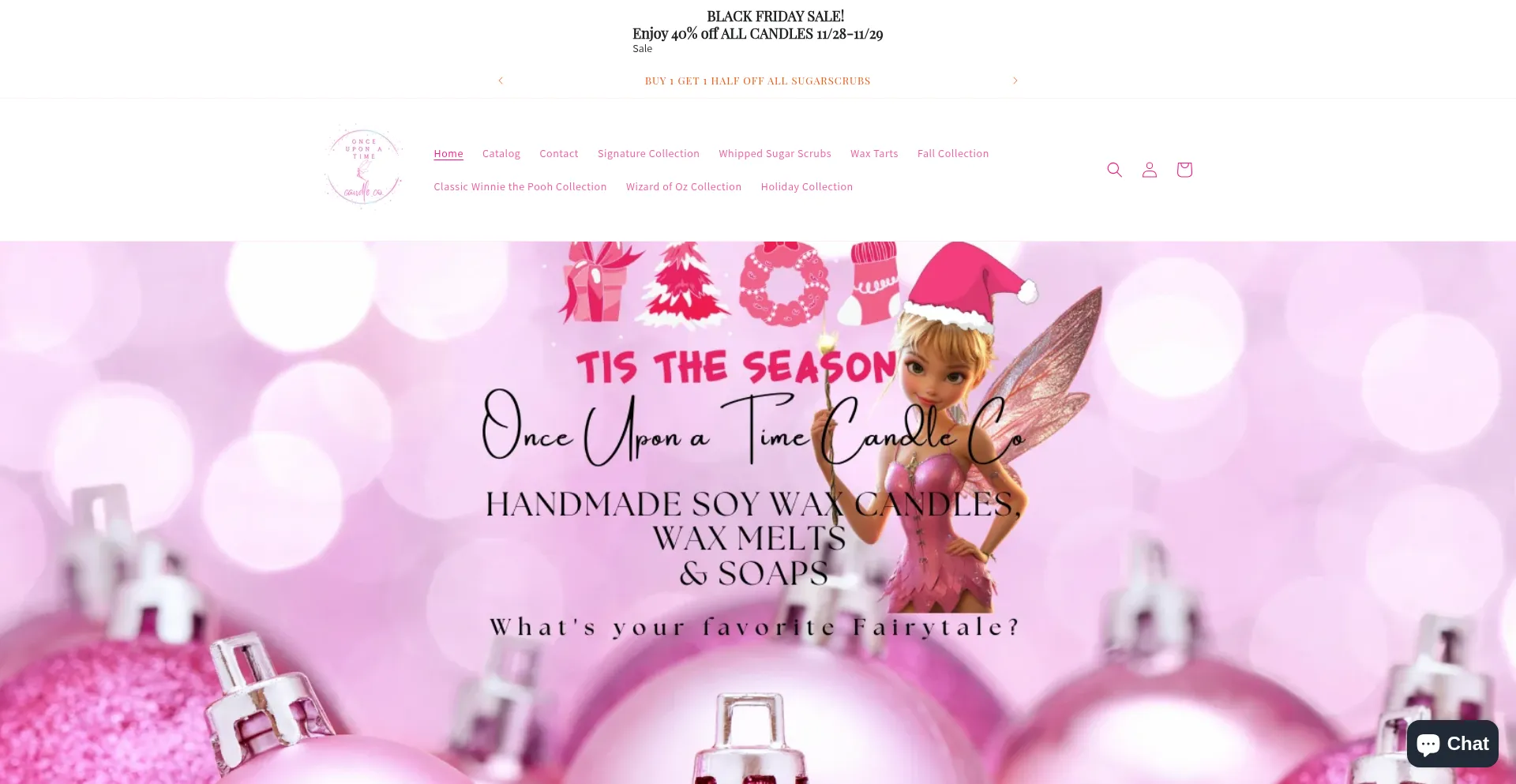 Onceuponatimecandleco.com