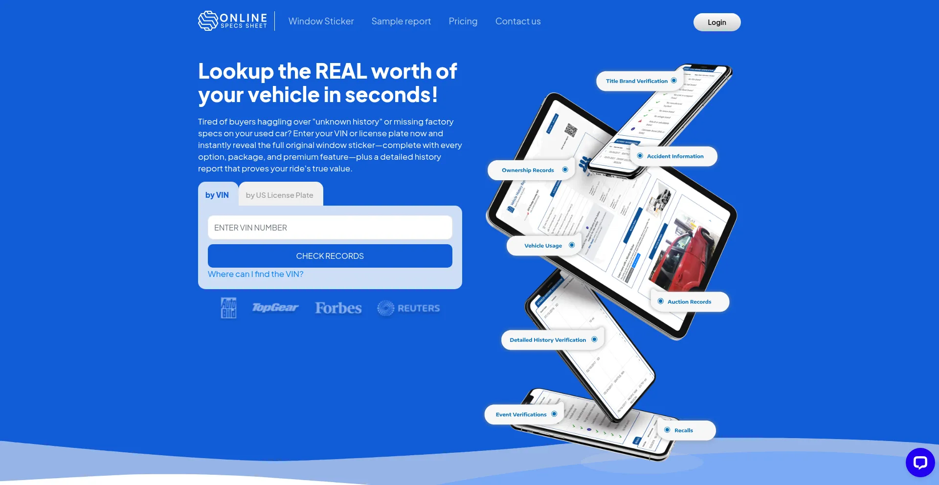 Onlinespecsheet.com