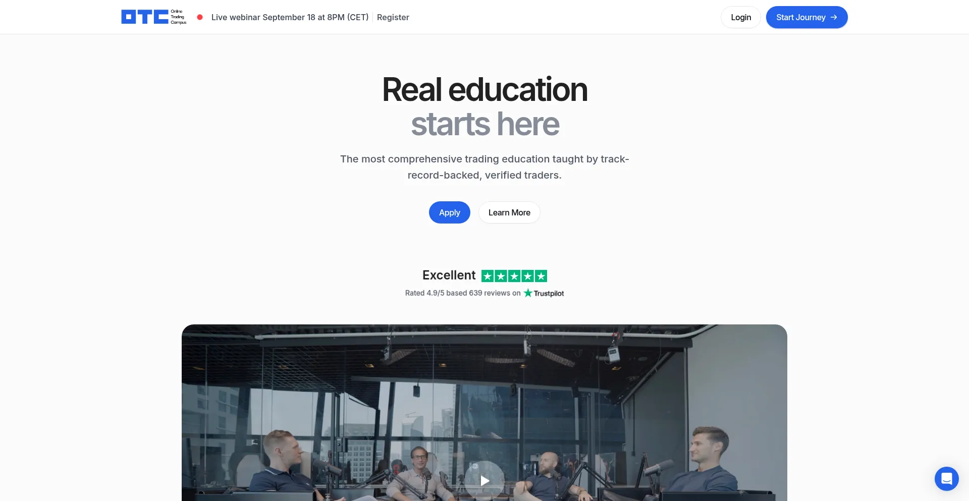 Onlinetradingcampus.com 安全可靠吗？