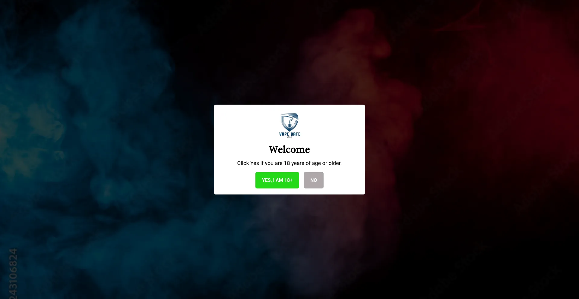 Onlinevapegate.com Screenshot